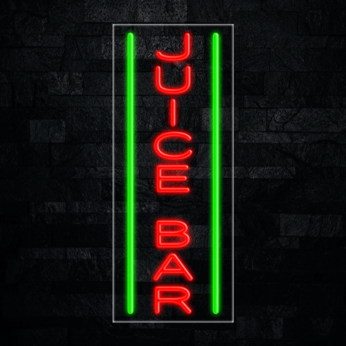 Juice Bar LED Flex Sign 32″ x 13″