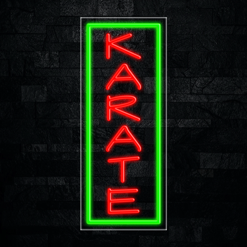 Karate LED Flex Sign 32″ x 13″