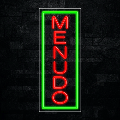 Menudo LED Flex Sign 32″ x 13″