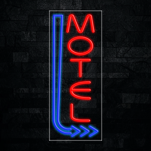 Motel LED Flex Sign 32″ x 13″