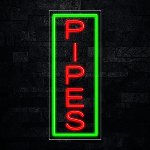 Pipes LED Flex Sign 32″ x 13″