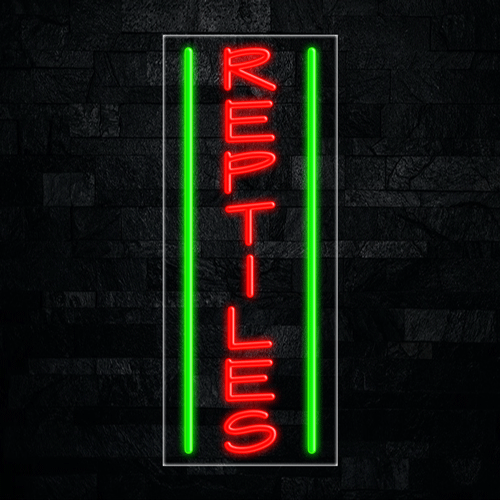 Reptiles LED Flex Sign 32″ x 13″