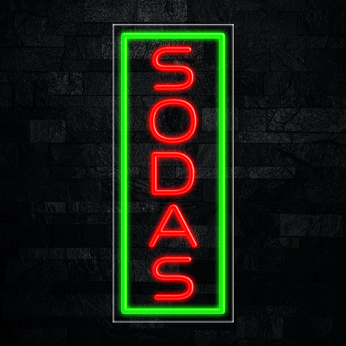 Sodas LED Flex Sign 32″ x 13″