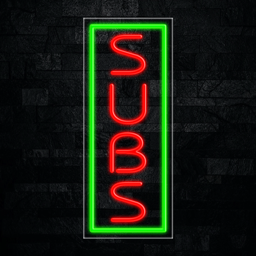 Subs LED Flex Sign 32″ x 13″