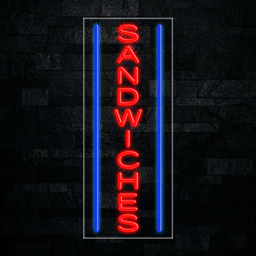 Sandwiches LED Flex Sign 32″ x 13″