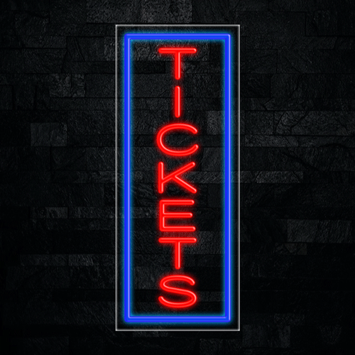 Tickets LED Flex Sign 32″ x 13″