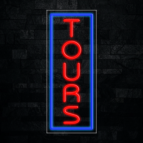 Tours LED Flex Sign 32″ x 13″