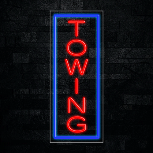 Towing LED Flex Sign 32″ x 13″