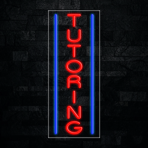 Tutoring LED Flex Sign 32″ x 13″