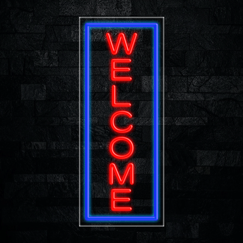 Welcome LED Flex Sign 32″ x 13″