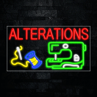 Alterations LED Flex Sign 37″ x 20″