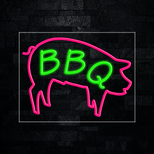 BBQ LED Flex Sign 31″ x 24″