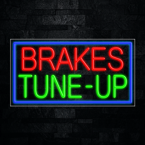 Brakes Tune-Up LED Flex Sign 37″ x 20″