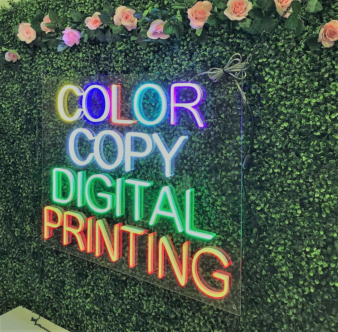 Color Copy Digital Printing LED Flex Sign 31″ x 24″