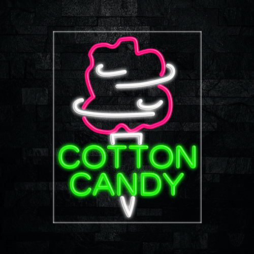 Cotton Candy LED Flex Sign 31″ x 24″