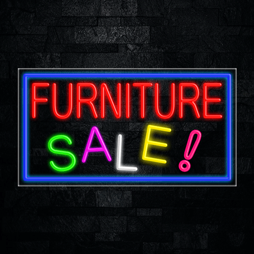 Furniture Sale LED Flex Sign 37″ x 20″