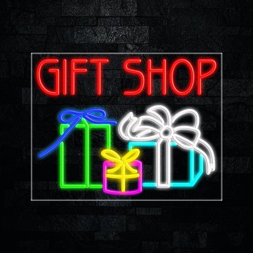 Gift Shop LED Flex Sign 31″ x 24″