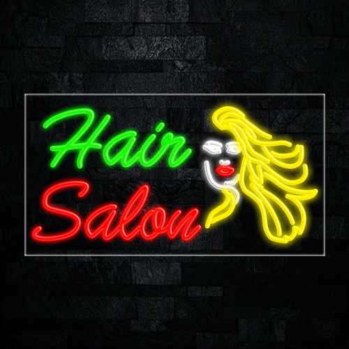 Hair Salon LED Flex Sign 37″ x 20″