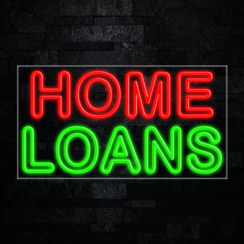 Home Loans LED Flex Sign 37″ x 20″