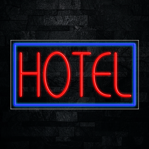 Hotel LED Flex Sign 37″ x 20″