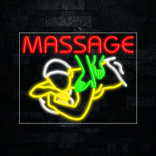 Massage LED Flex Sign 31″ x 24″