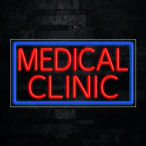 Medical Clinic LED Flex Sign 37″ x 20″