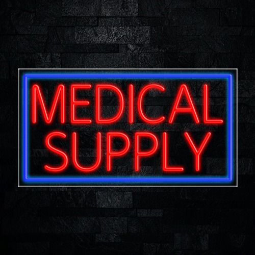 Medical Supply LED Flex Sign 37″ x 20″