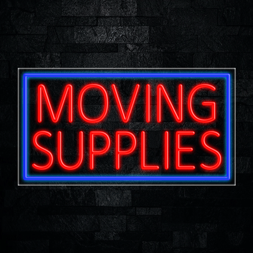 Moving Supplies LED Flex Sign 37″ x 20″