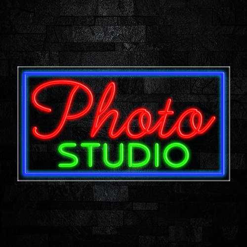 Photo Studio LED Flex Sign 37″ x 20″