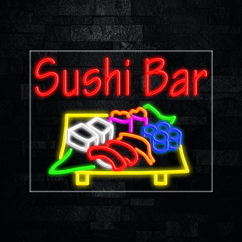 Sushi Bar LED Flex Sign 31″ x 24″