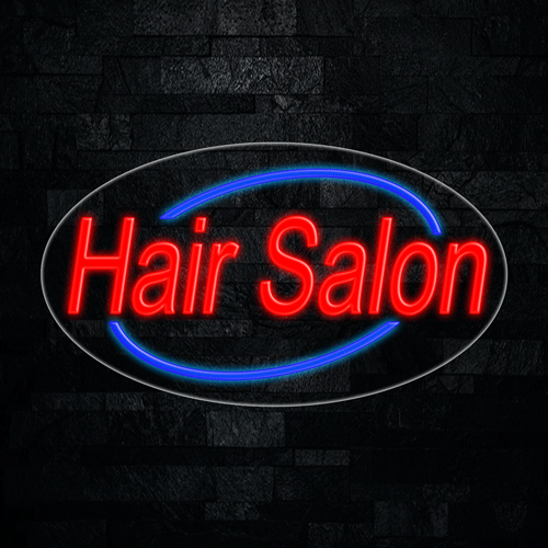 Hair Salon LED Flex Sign 30″ x 17″