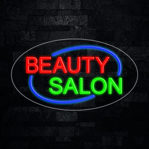 Beauty Salon LED Flex Sign 30″ x 17″