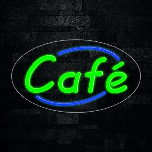 Café LED Flex Sign 30″ x 17″