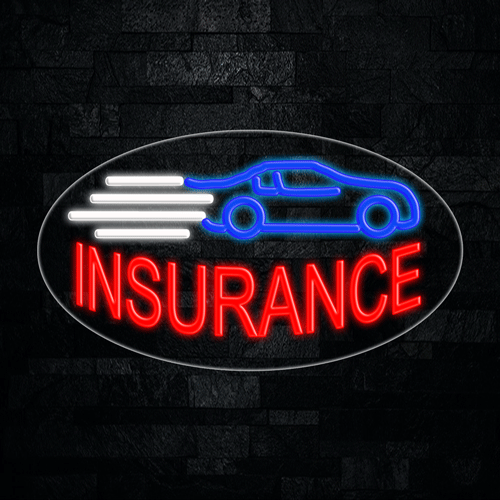 Insurance LED Flex Sign 30″ x 17″