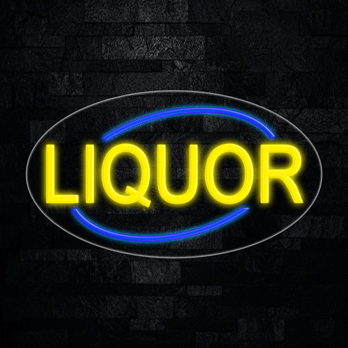 Liquor LED Flex Sign 30″ x 17″