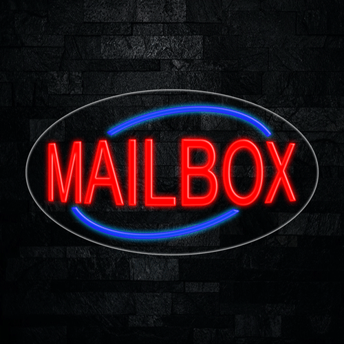 MailBox LED Flex Sign 30″ x 17″