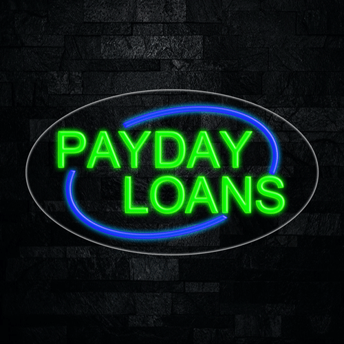 Payday Loans LED Flex Sign 30″ x 17″