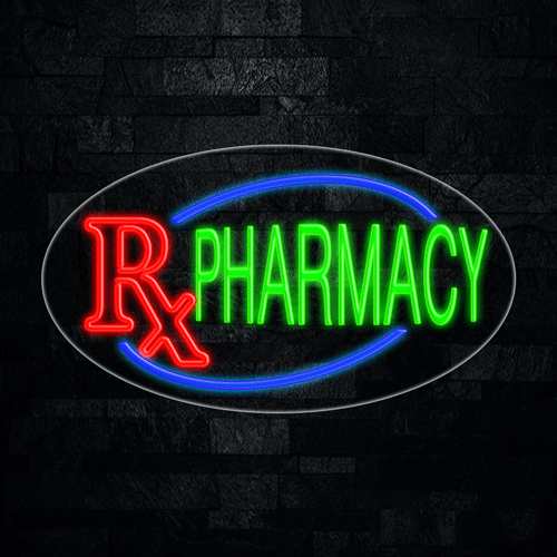 Pharmacy LED Flex Sign 30″ x 17″