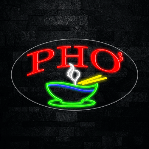 Pho LED Flex Sign 30″ x 17″