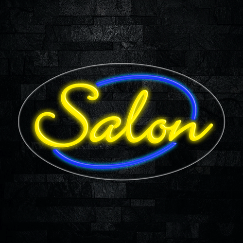 Salon LED Flex Sign 30″ x 17″