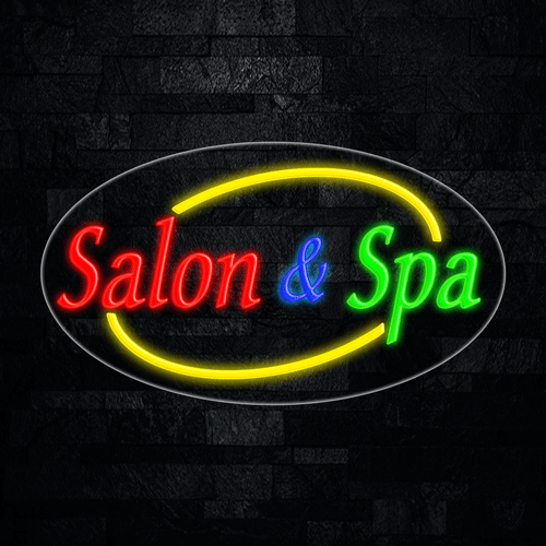 Salon & Spa LED Flex Sign 30″ x 17″