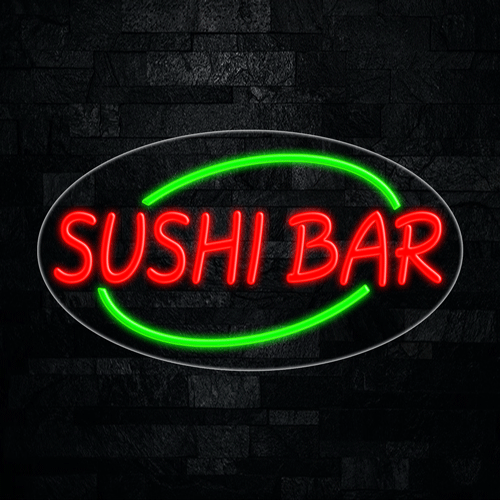 Sushi Bar LED Flex Sign 30″ x 17″