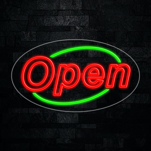 Open LED Flex Sign 30″ x 17″