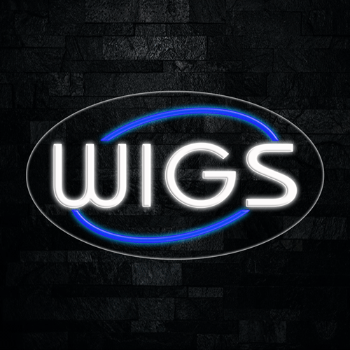 Wigs LED Flex Sign 30″ x 17″