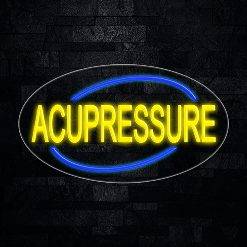 Acupressure LED Flex Sign 30″ x 17″