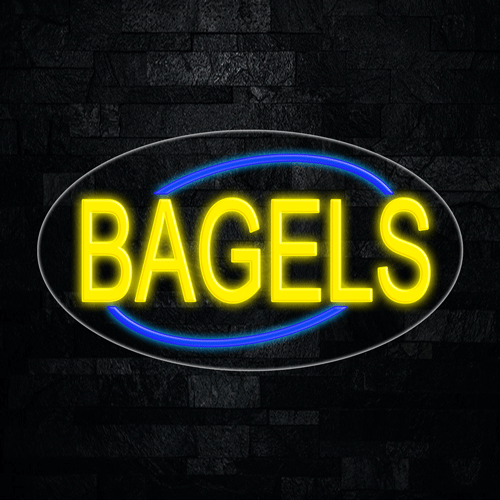 Bagels LED Flex Sign 30″ x 17″