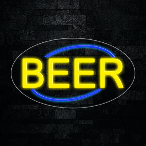 Beer LED Flex Sign 30″ x 17″