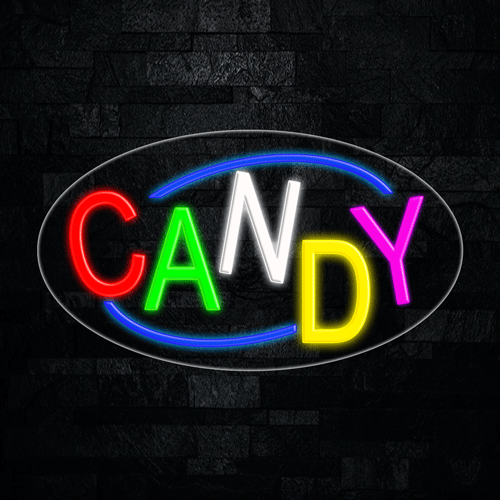 Candy LED Flex Sign 30″ x 17″