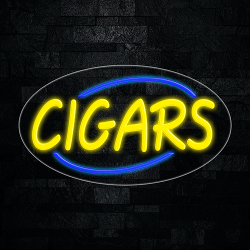 Cigars LED Flex Sign 30″ x 17″