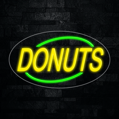 Donuts LED Flex Sign 30″ x 17″